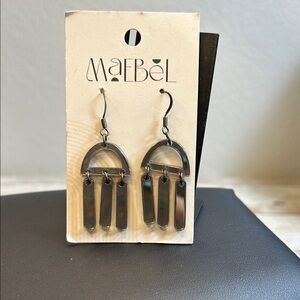 Maebel Silver Dangle Earrings